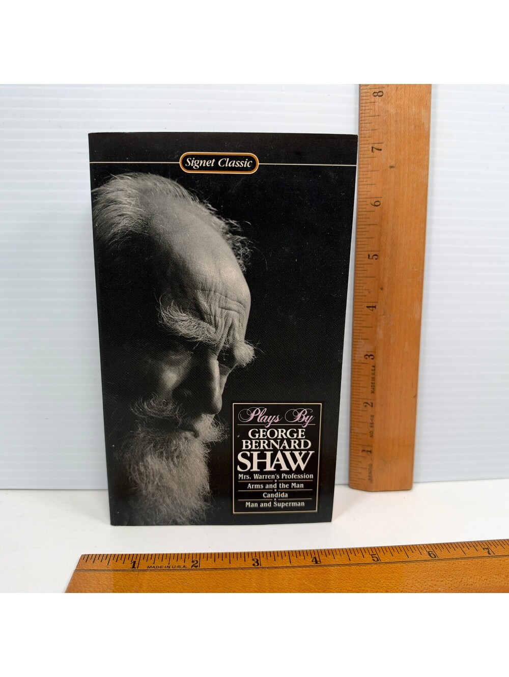 George Bernard Shaw Four Plays Signet Classic Vintage Paperback Book Drama